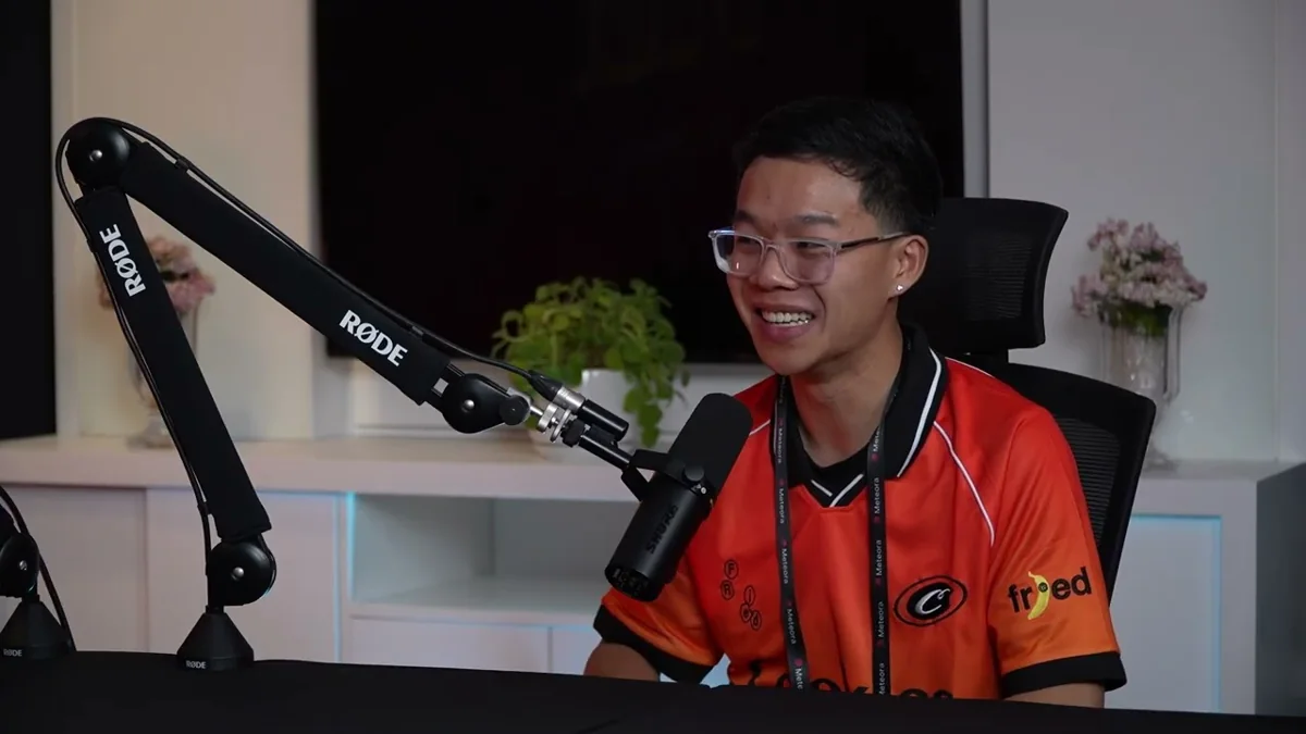 Matt discussing his founder journey in an interview